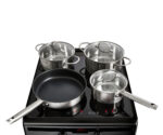 Inventum VFI5042ZWA - Vrijstaand inductie fornuis - Elektrische oven - 4 kookzones - 50 cm - 65 liter - Zwart - Afbeelding 8