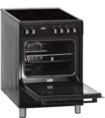 Fitelli FK6001ZW Keramisch Vrijstaand Fornuis Zwart 60CM - Afbeelding 4