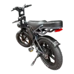 Fatbike V20 PRO – E-Fatbike incl. Voorslot + Achterzitje + Voorrek – Donker Grijs - Afbeelding 4