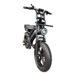 Fatbike V20 PRO – E-Fatbike incl. Voorslot + Achterzitje + Voorrek – Donker Grijs - Afbeelding 5