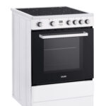 Fitelli FI6001W Inductie Fornuis Vrijstaand 60 cm – Boosterfunctie – met Heteluchtoven –  WIT-2 fase