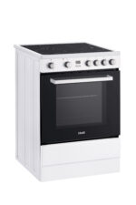 Fitelli FI6001W Inductie Fornuis Vrijstaand 60 cm – Boosterfunctie – met Heteluchtoven –  WIT-2 fase