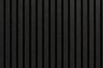 Akoestisch Wandpaneel Black Oak – 2600 x 600 x 16 mm – Houtlook Lattenwand met Zwart Vilt