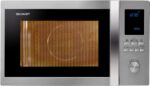 Sharp R982STWE Combi-Magnetron – 42L – 1000W – Hetelucht & Grill – RVS/Zwart - Afbeelding 2