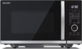 Sharp YCQC254AEB Flatbed Combi-Magnetron – 25L – 900W – Grill & Hetelucht – Zwart