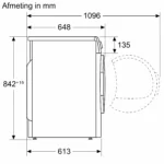 Bosch WQG143DANL Warmtepompdroger 9 kg Energieklasse C - Afbeelding 12