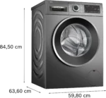 BOSCH WGG244FINL i-DOS - Wasmachine Voorlader - 9 kg - 1400 rpm - 70 dB - automatisch doseren - Afbeelding 3