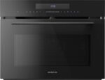 Inventum IMC4535GT - Inbouw combi-oven - Hetelucht - Magnetron - Grill - 50 liter - 45 cm hoog - Tot 250 graden - Zwart