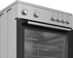 Beko FBM6202XNL AeroPerfect – Vrijstaand Gasfornuis – 60 cm – 4 Gasbranders – Multifunctionele Elektrische Oven – Inox – 66L – Energieklasse A - Afbeelding 5