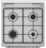 Beko FBM6202XNL AeroPerfect – Vrijstaand Gasfornuis – 60 cm – 4 Gasbranders – Multifunctionele Elektrische Oven – Inox – 66L – Energieklasse A - Afbeelding 8
