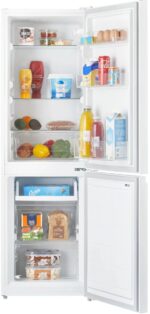 Inventum KV1500W Low Frost energiezuinige koel-vriescombinatie - 150 cm hoog - 174 liter - Energielabel D - Vrijstaand - WIT - Afbeelding 6