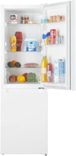 Inventum KV1500W Low Frost energiezuinige koel-vriescombinatie - 150 cm hoog - 174 liter - Energielabel D - Vrijstaand - WIT - Afbeelding 2