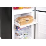 Fitelli KV253ZW2 Koel-vriescombinatie – 180 cm Hoog, 253 Liter, No Frost, Zwart - Afbeelding 8