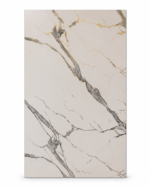PVC Wandpaneel LJ24806 Lichtgrijs Goudader Hoogglans 260x120x0,3 cm