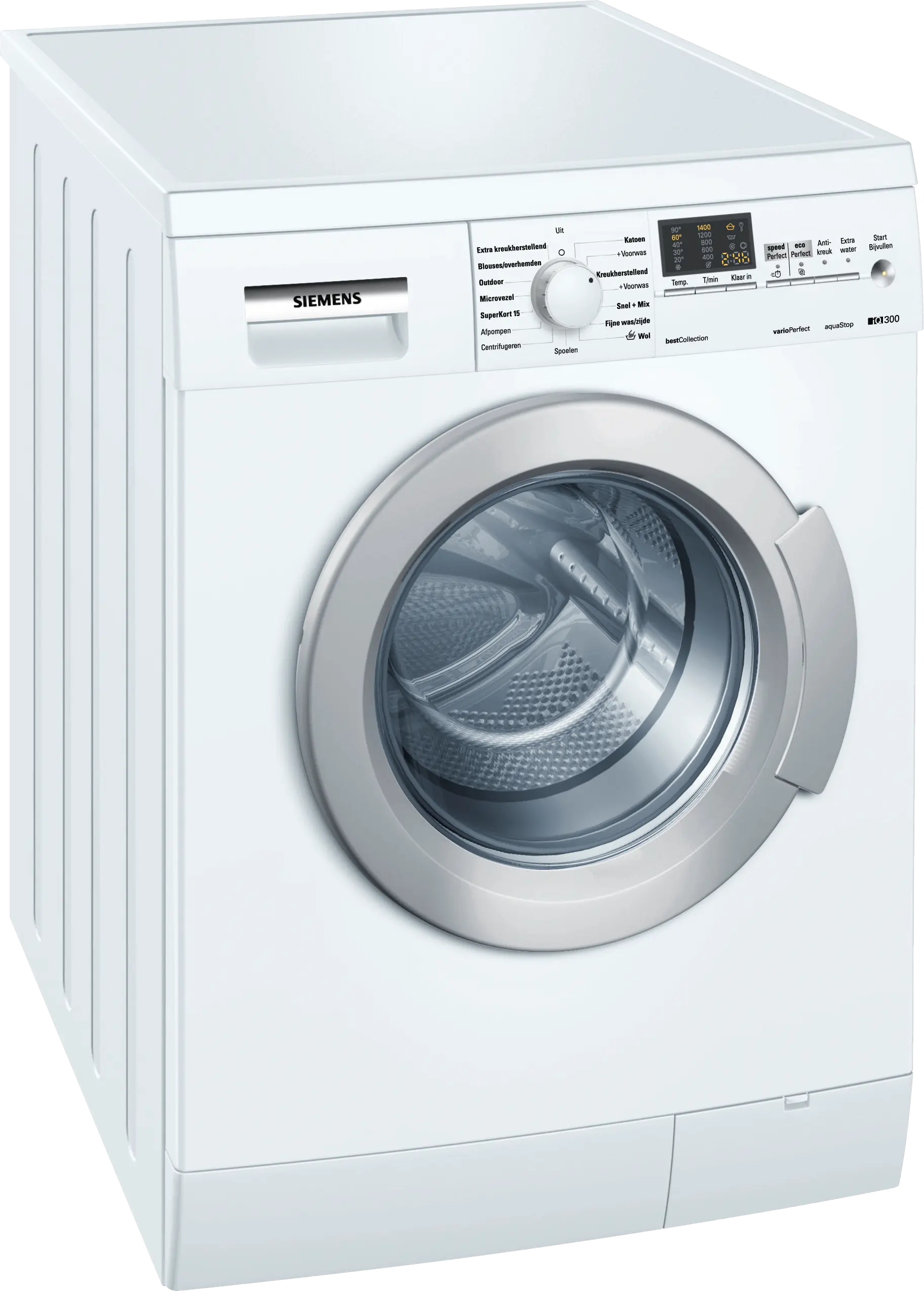 MCSA00588849_WM14E4B7NL_def siemens wm14e4b7NL Wasmachine 7kg - Wit - Afbeelding 1