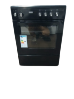 Fitelli FK6001ZW keramisch Vrijstaand fornuis Zwart 60CM BREED met heteluchtoven - Afbeelding 3