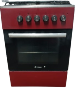 Wiggo WO-E603R(RX) Serie 3 - Gasfornuis - Rood - Afbeelding 2