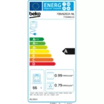 Beko FBM6202ANL AeroPerfect – Vrijstaand Gasfornuis – 60 cm – 4 Gasbranders – Multifunctionele Elektrische Oven – ZWART – 66L – Energieklasse A - Afbeelding 7