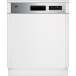 BEKO BDSN36451X Half-geïntegreerde Inbouwvaatwasser 60cm