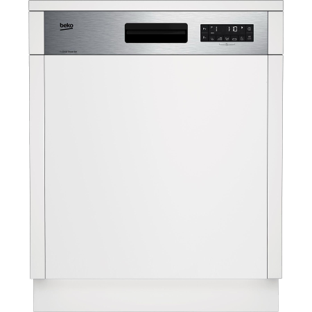 104901_afbeelding_642 BEKO BDSN36451X Half-geïntegreerde Inbouwvaatwasser 60cm - Afbeelding 1