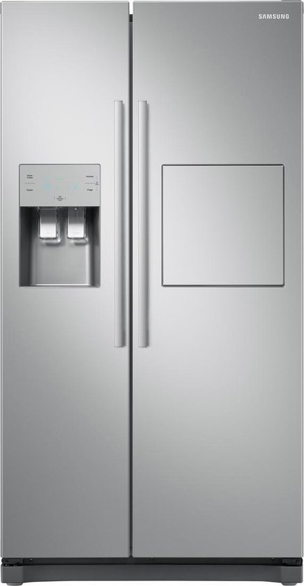 436x840 Gebruikte Samsung RS50N3903SA/EF - Amerikaanse koelkast - Zilver met ijsdispencer en mini bar - Afbeelding 1