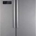 Exquisit SBS 550-4 A+ - Amerikaanse koelkast - Inox