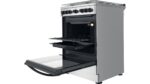 Indesit IS67G4PHX/E Vrijstaande gaskookplaat, grijs, roestvrij staal A - Afbeelding 4