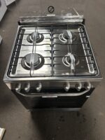 Ariston AS67G1MMX/MEA Vrijstaande gasfornuis grijs, roestvrij staal A - Afbeelding 5