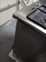Nieuw met Schade!! Fitelli FG6001RVS Gasfornuis RVS grijs 60CM - Afbeelding 6