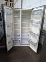 Exquisit SBS 550-4 A+ - Amerikaanse koelkast - Inox - Afbeelding 3