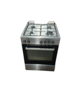 Inventum VFG6012RVS Vrijstaand Gasfornuis Zwart/RVS 60cm - Afbeelding 4