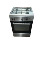 Inventum VFG6012RVS Vrijstaand Gasfornuis Zwart/RVS 60cm - Afbeelding 3