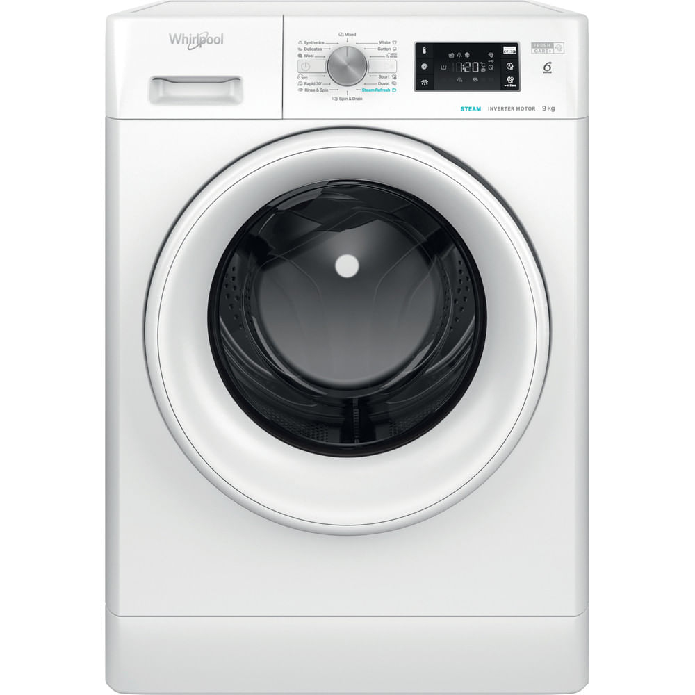 download (26) Outlet!! Whirlpool FFB 9458 WV EE wasmachine, voorlader, 9 kg, 1350 toeren - Afbeelding 1
