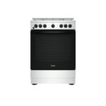 Indesit IS67G4PHX/E Vrijstaande gaskookplaat, grijs, roestvrij staal A