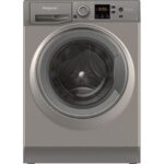 Outlet!! HOTPOINT NSWR 743U GK UK N 7 kg 1400 toeren wasmachine - Grafiet