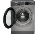Outlet!! HOTPOINT NSWR 743U GK UK N 7 kg 1400 toeren wasmachine - Grafiet - Afbeelding 3