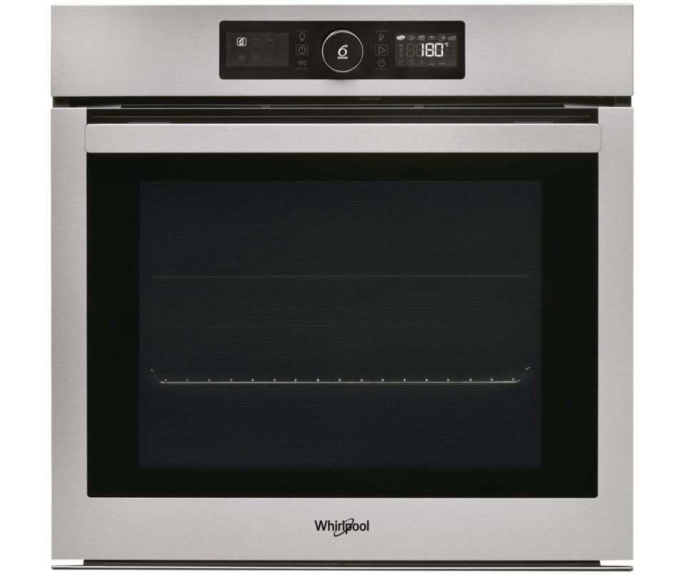 whirlpool-AKZ9_6220_IX_1 Whirlpool AKZ9753IX roestvrijstalen pyrolyse-inbouwoven 73 liter - Afbeelding 1