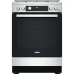 Whirlpool WS67G1CMX/MEA Vrijstaande gasfornuis grijs, roestvrij staal A
